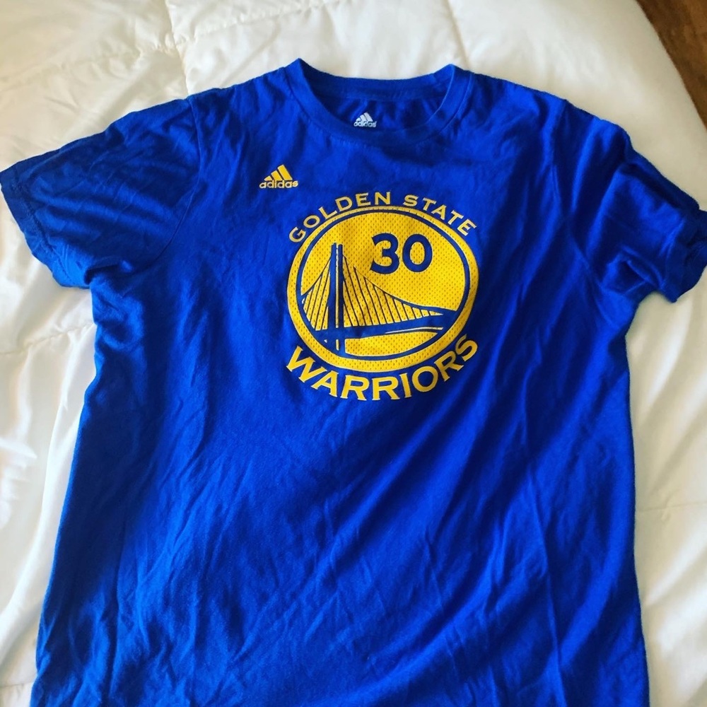golden warrior curry shirt